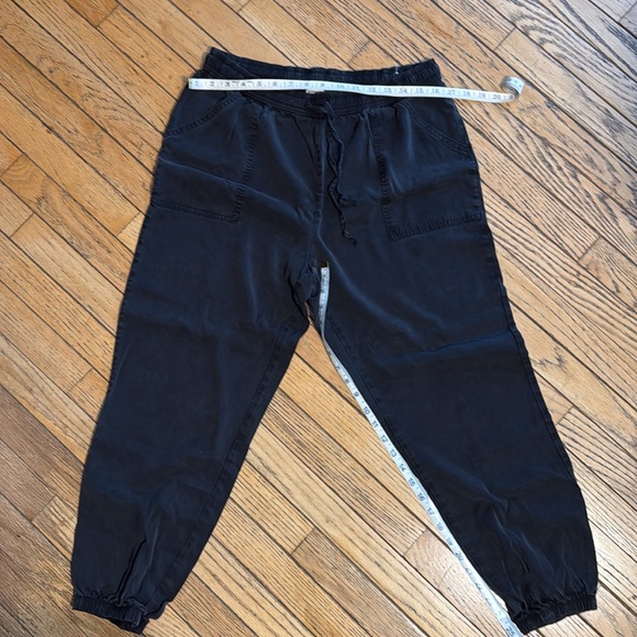 VS PINK Easy Joggers Lightweight Lounge Pants Black sz L - Picture 8 of 9